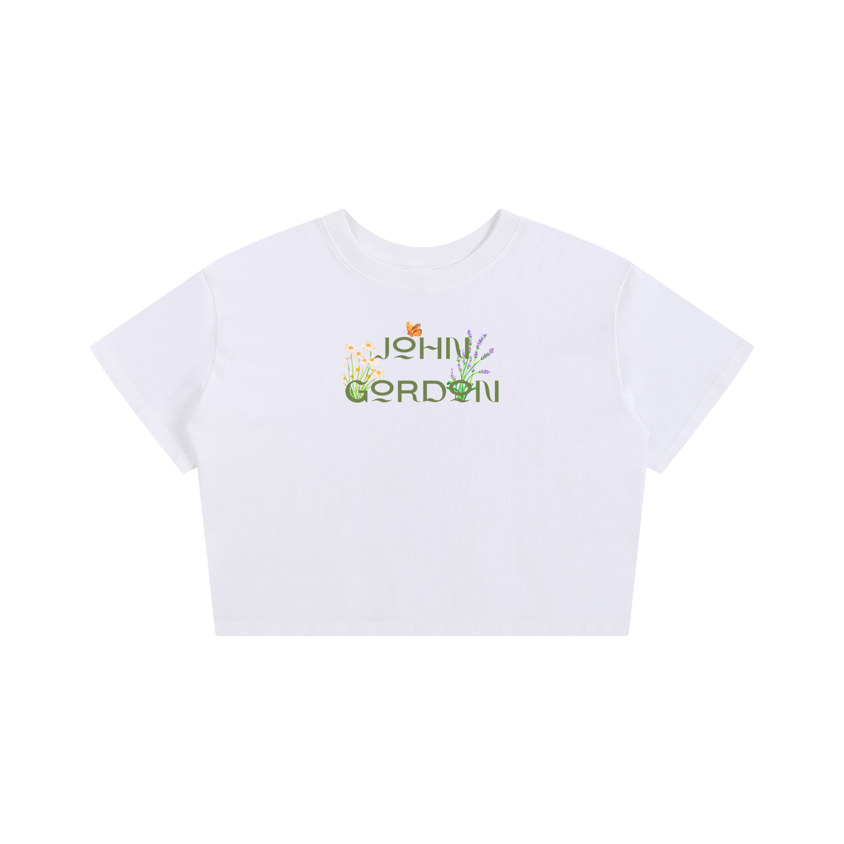 "Foliage" Baby Tee Seamless T-Shirt