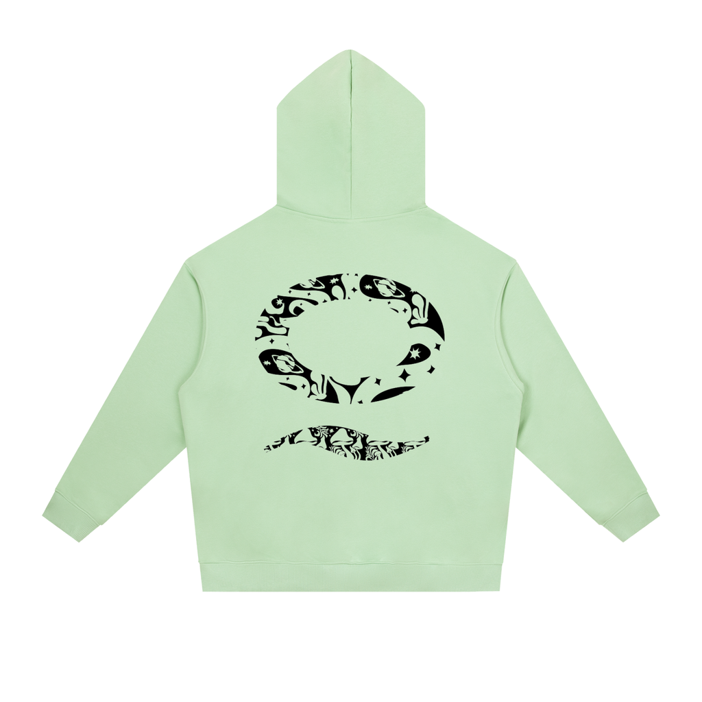 Space Mushroom "Black O" Hoodie