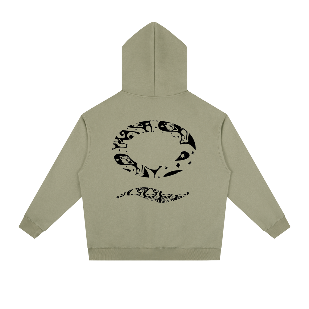 Space Mushroom "Black O" Hoodie
