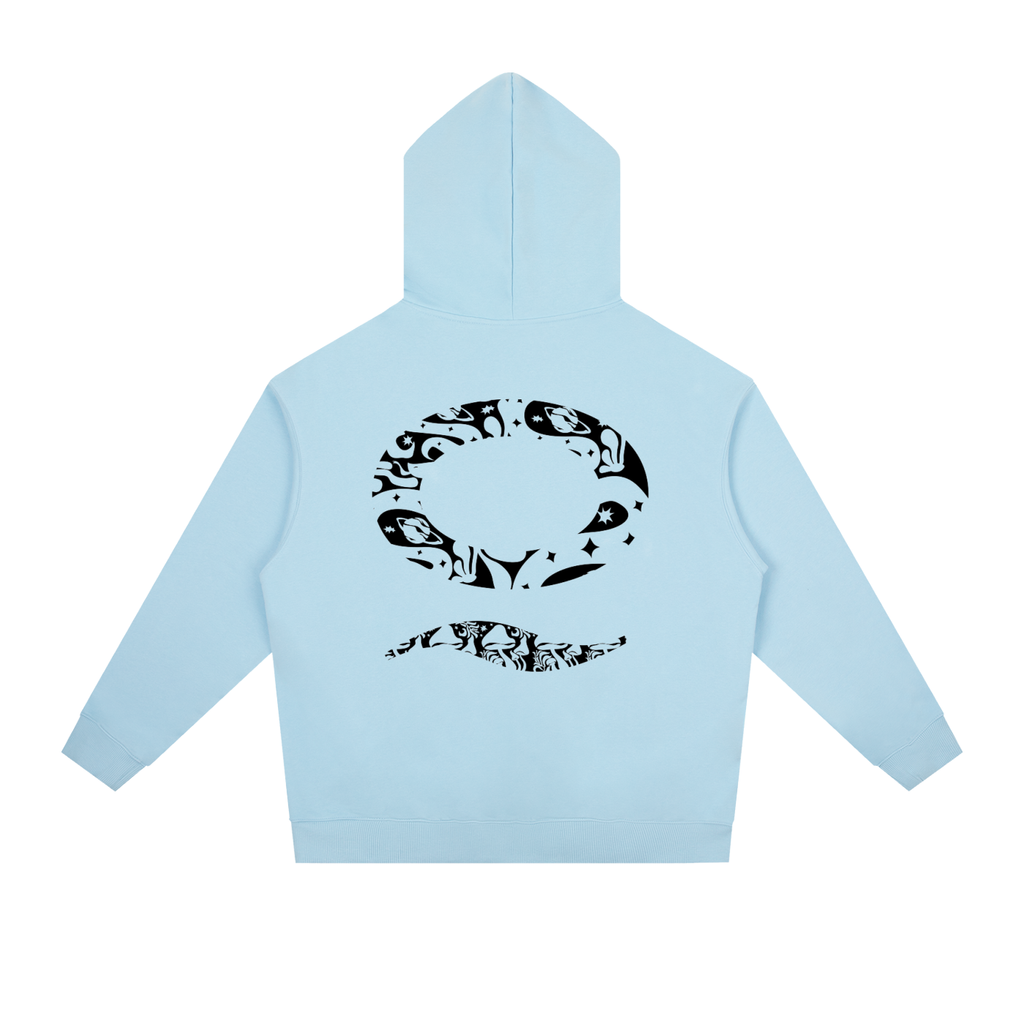 Space Mushroom "Black O" Hoodie