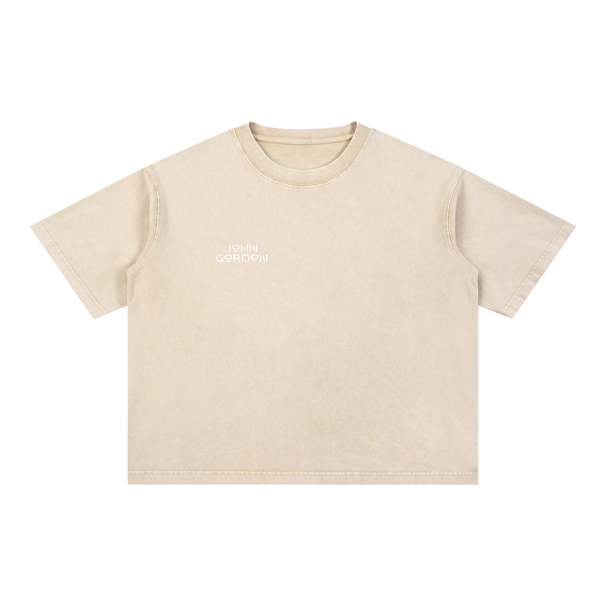"Foliage" Mineral Wash Boxy T-Shirt