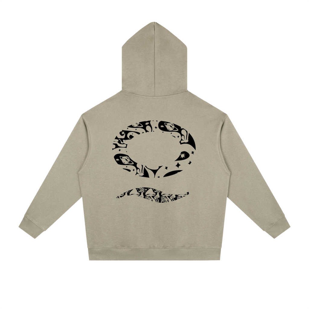 Space Mushroom "Black O" Hoodie