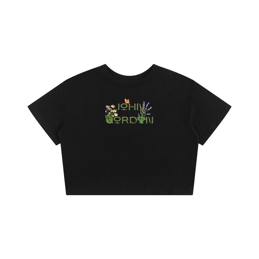 "Foliage" Baby Tee Seamless T-Shirt