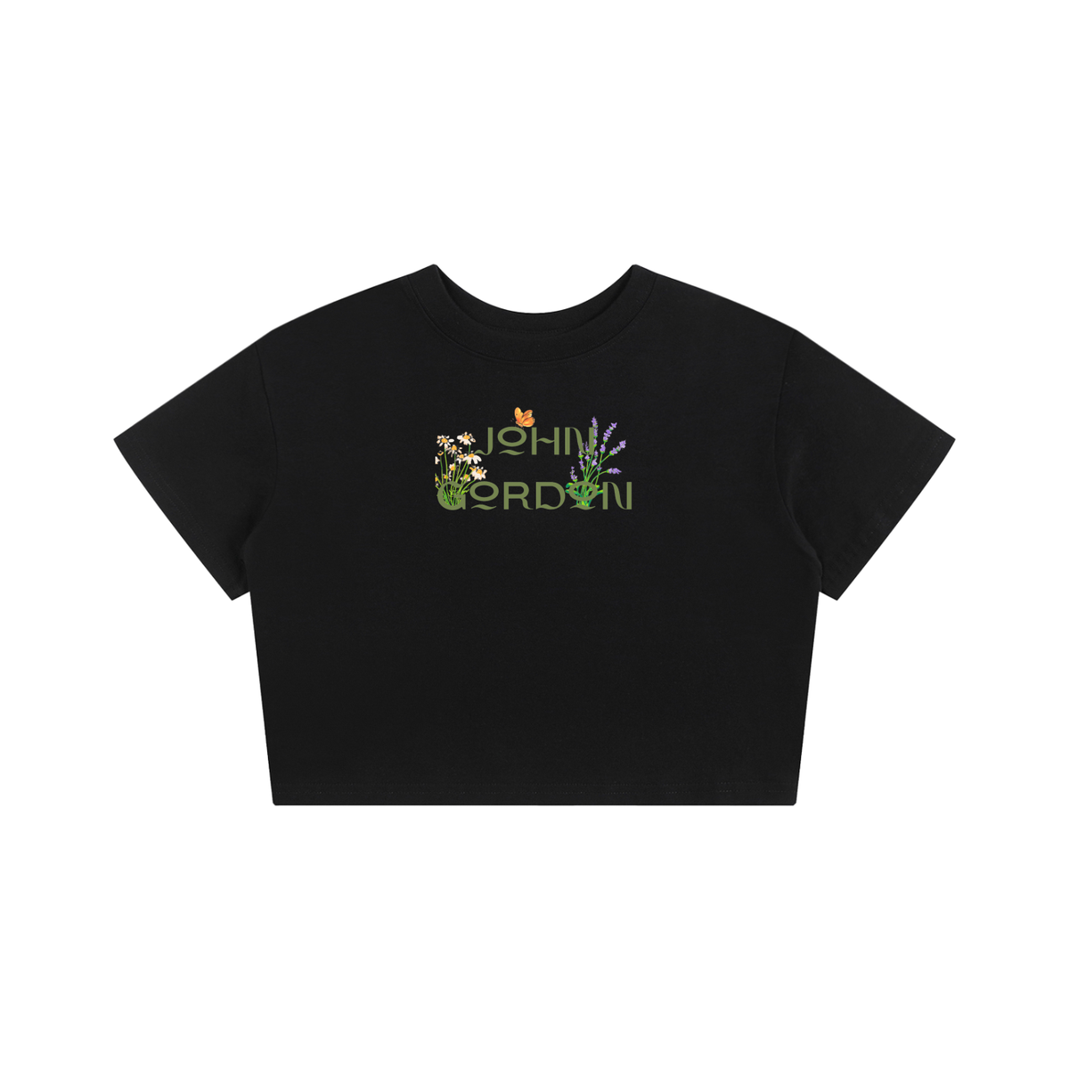"Foliage" Baby Tee Seamless T-Shirt