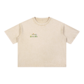 "Foliage" Mineral Wash Boxy T-Shirt